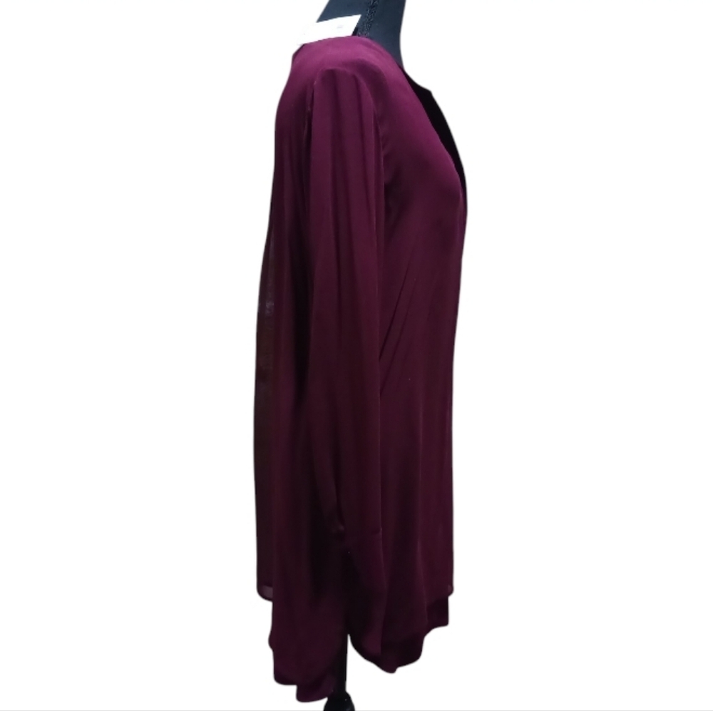 VINCE Silk Double Layer Shirtdress - Picture 6 of 14